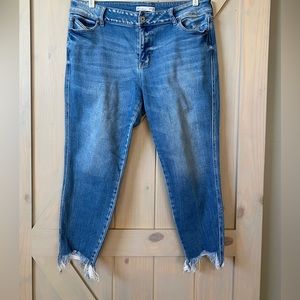 Women’s Frayed Hem KanCan jeans